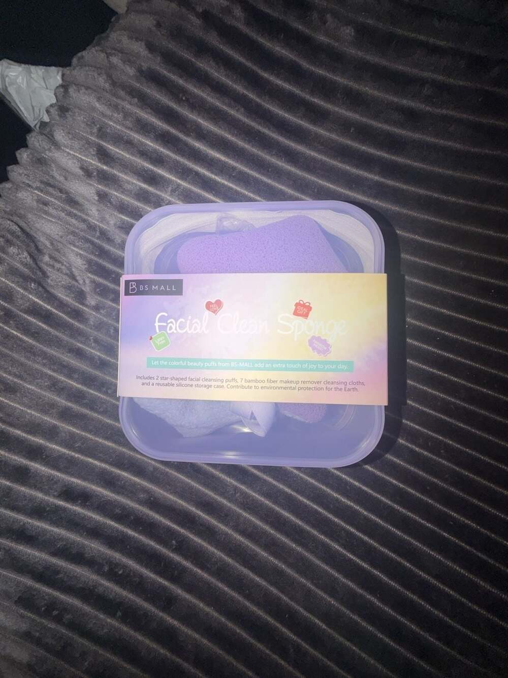 BS-MALL Facial Clean Sponge Set